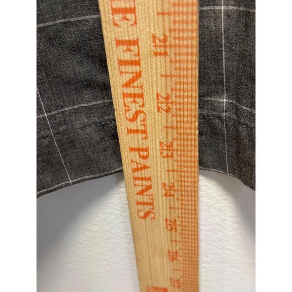 Polo Ralph Lauren Mens Grey Plaid Cotton Robe Size S/M - Picture 7 of 9